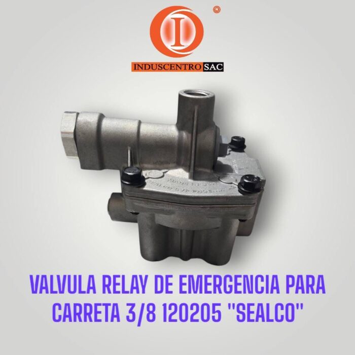 Valvula relay de emergencia para carreta 3/8 120205